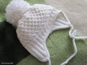 Зимняя шапочка для малыша