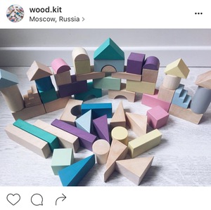 Деревянный конструктор Wood kit