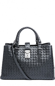 Bottega Veneta Сумка Small Roma с плетением intrecciato