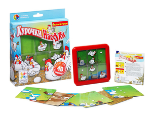 Логическая игра "Курочки Наседки", Bondibon