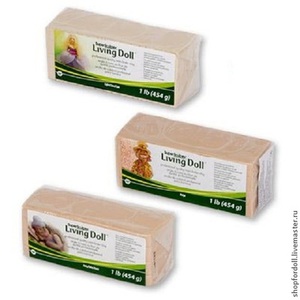 Пластик Cernit или Living Doll