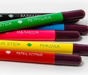 Растущие карандаши Green Stick Пряные травы, набор 6 шт., цветные