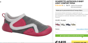Bambine: scarpette antiscivolo