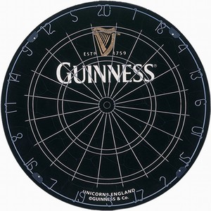 guinness dartboard