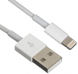 Кабель Apple Lightning USB (белый)