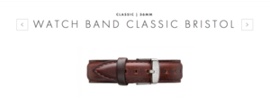 ремешок для часов DanielWellington