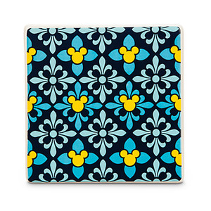 Mickey Mouse Icon Indigo Tile - Diamond