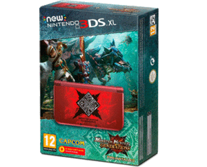 New Nintendo 3DS XL Monster Hunter Generations Ограниченное издание