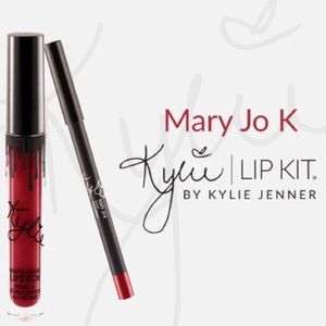 Kylie Jenner matte lip kit Mary Jo K shade