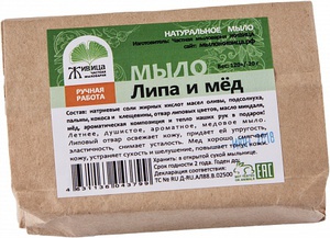 МЫЛО "ЛИПА И МЕД"