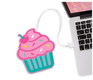 Термоподставка USB Freshly Baked Cupcake Mustard