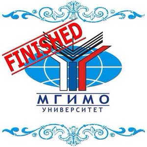 mgimo finished.