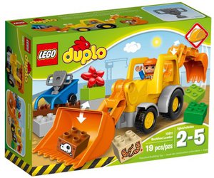 LEGO Duplo 10811 Экскаватор-погрузчик