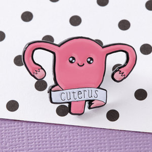 Cuterus Enamel Pin / Etsy - PunkyPins