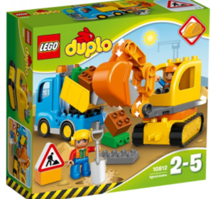 Конструктор LEGO DUPLO 10812 Грузовик и гусеничный экскаватор