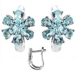 Комплект с топазами