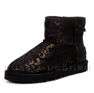 UGG Classic Mini Conifer Black