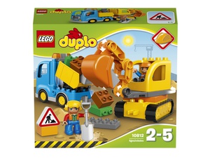 ЗАНЯТ LEGO DUPLO Грузовик и гусеничный экскаватор