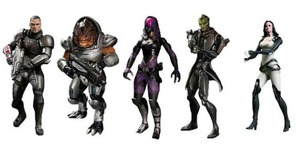 Figurines collection Mass Effect