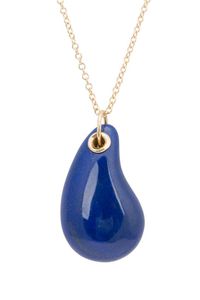 Elsa Peretti Lapis Teardrop Pendant, Tiffany&Co