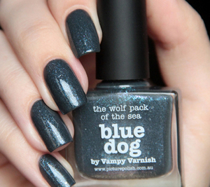 Picture polish Blue dog