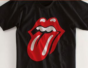 Футболка с классическим логотипом The Rolling Stones