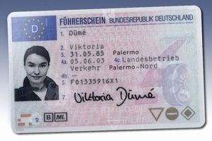 German driving license