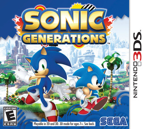 Sonic generations для Nintendo 3ds