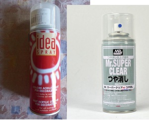 MR.SUPER CLEAR или IDEA SPRAY - Матовый акриловый лак для декоративных работ