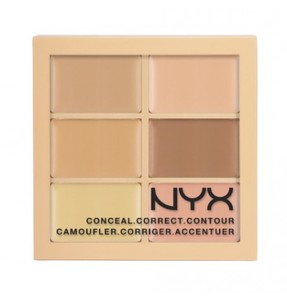 ПАЛЕТКА ДЛЯ КОРРЕКЦИИ ЛИЦА  CONCEAL, CORRECT, CONTOUR PALETTE - LIGHT 301