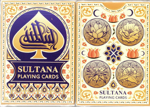 Sultana Playing Cards printed by USPCC