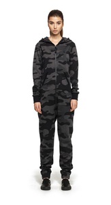 Black Camouflage Onepiece