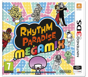 Игра 3DS на картридже "Rhythm Paradise Megamix"