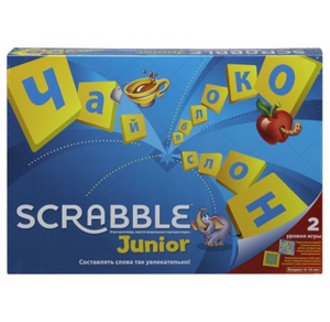 Настольная игра Mattel Scrabble Junior (русская версия)