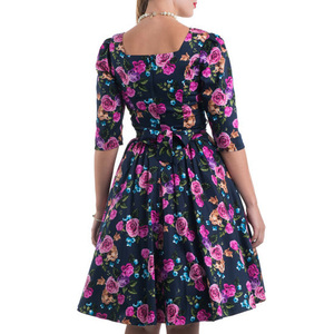Alice Dress Amethyst Rose
