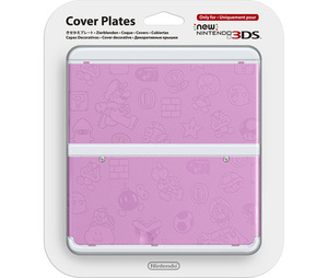 New Nintendo 3DS Cover Plates No 025 Pink