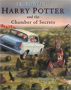 Иллюстрированное ииздание "Harry Potter 2 and the Chamber of Secrets"