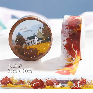 Autumn Forest Japanese Washi Paper