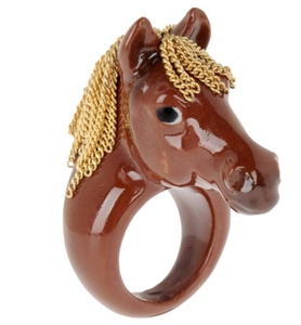 Кольцо лошадь (S или M)