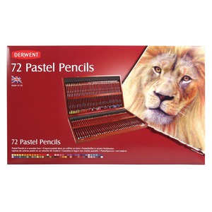 Derwent Pastel Pencils 72 Wooden Box