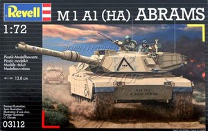Модель Revell M1A1 (HA) Abrams 1:72