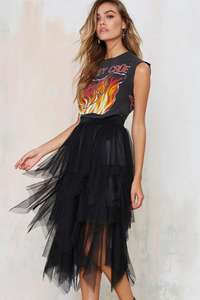 Just Like Heaven Mesh Tutu Skirt
