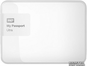 Жесткий диск Western Digital My Passport Ultra 1TB (White)