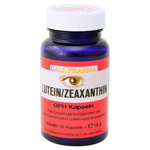 LUTEIN Zeaxanthin GPH Kapseln