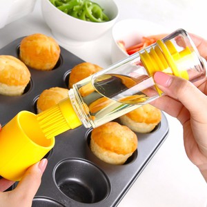 Silicone Oil Bottle With Brush