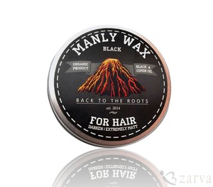 Воск для волос MANLY WAX black
