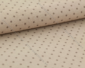 32 ct. Murano Petit Point 3984/7159 (бежевый в горошек цвета хаки) Beige/khaki dots