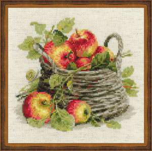 Набор для вышивания Спелые яблоки