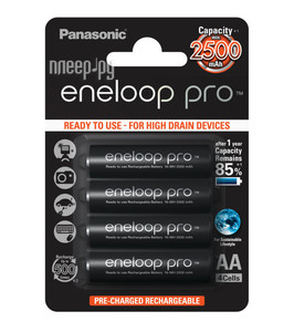 Аккумулятор AA - Panasonic Eneloop Pro 2500 mAh