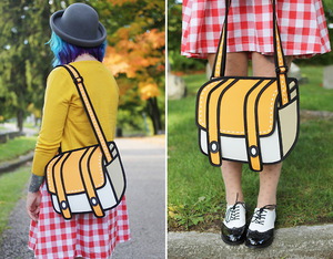 2D Cartoon Bag